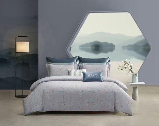 梦洁纯棉缎纹印花四件套 商品图0