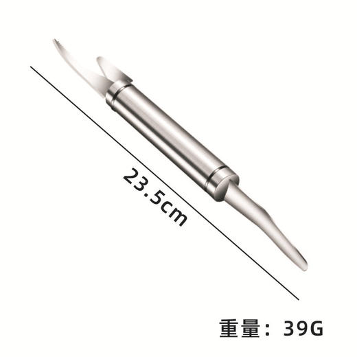 【超便携！不锈钢剥虾器】创意厨房小工具，小龙虾快速取壳虾线刀，使用快捷剥虾器L 商品图8