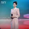 IWY/粉色西装裙七分袖教师录课主持人正装气质播音演讲比赛连衣裙Q14233 商品缩略图4