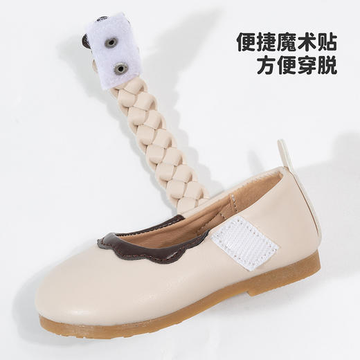 贝贝怡童鞋女童夏季新款洋气公主鞋小童稳步鞋女宝宝魔术贴单鞋子 商品图6