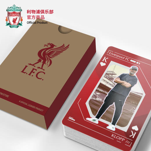 利物浦俱乐部官方商品 | 群星镭射扑克珍藏纪念周边萨拉赫克洛普 商品图3