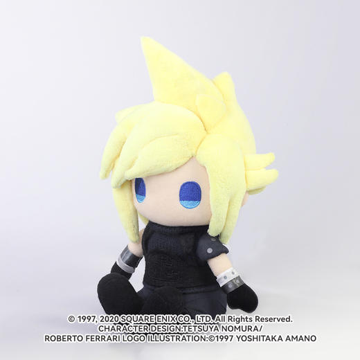 【GSC现货】最终幻想7重制版  毛绒玩偶 ＜克劳德·斯特莱夫＞/＜萨菲罗斯＞ 商品图1