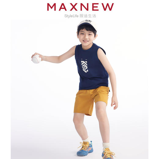 【短裤】童装舒适凉爽吸湿速干运动短裤 1N2344203 商品图2