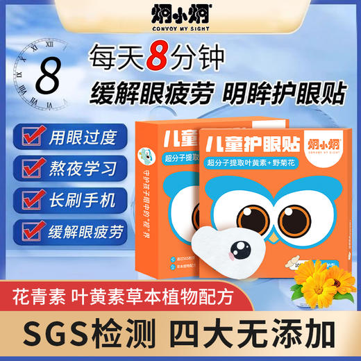 郭晶晶同款-炯小炯护眼贴系列（凯叔专享）1盒10对 1对2片 赠品是同款 商品图2