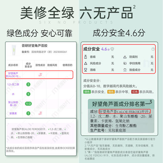 南非AMC芦荟胶75ml/支补水保湿 商品图4