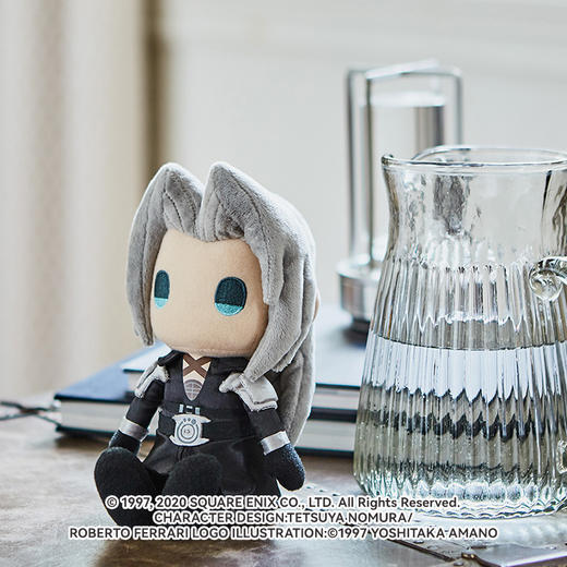 【GSC现货】最终幻想7重制版  毛绒玩偶 ＜克劳德·斯特莱夫＞/＜萨菲罗斯＞ 商品图5