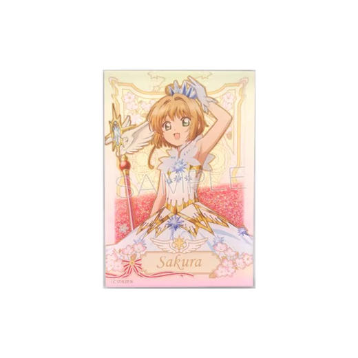 TAPIOCA 【魔卡少女樱 透明卡牌篇】流沙亚克力立牌 小樱小狼 商品图0