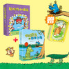 害羞鳄鱼和热情小鸟（4册）+颠倒的小蝙蝠（5册）两套 送拼插玩具 商品缩略图0