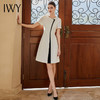 IWY/高级感西装连衣裙女黑白接拼职业装西服裙通勤面试教师工作服Q01141-W 商品缩略图1