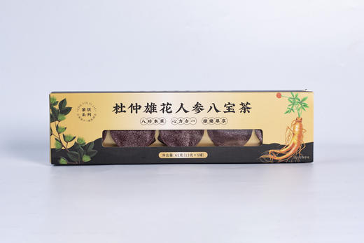 云南杜仲雄花人参八宝茶65g/盒 商品图0