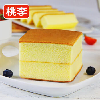 桃李纯蛋糕720g营养早餐鸡蛋糕面包西式糕点心下午茶办公室零食整箱 商品图0