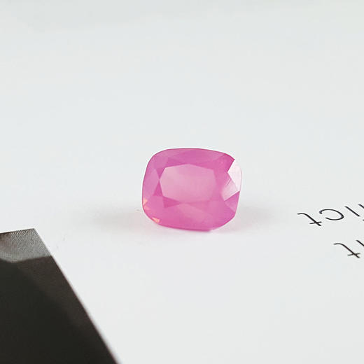 【天然正品】天然无烧天鹅绒橙粉色坦桑尼亚马亨盖尖晶石裸石6.34*5.33*4.76MM（皆取最大值）100324NJ40+ 商品图1