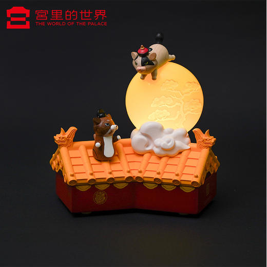 月亮猫咪家居灯 商品图0