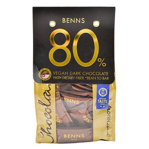 贝纳丝至醇黑巧克力（80%可可）200g/袋 商品图0