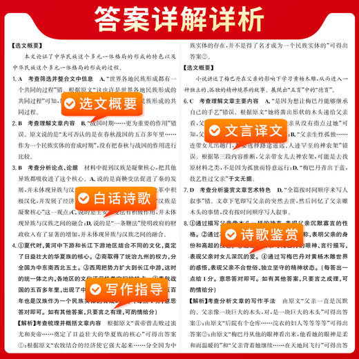 天利38套 2025高考模拟试题汇编（新教材）语文 数学 英语 商品图8
