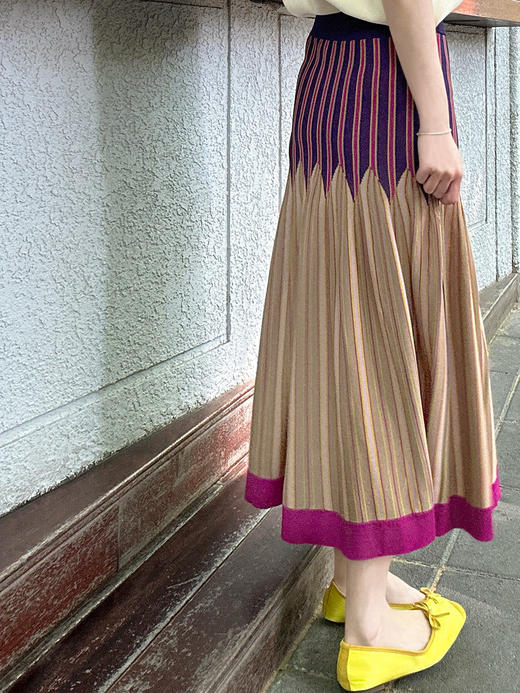 TYNVIE 中长针织半身裙 商品图7