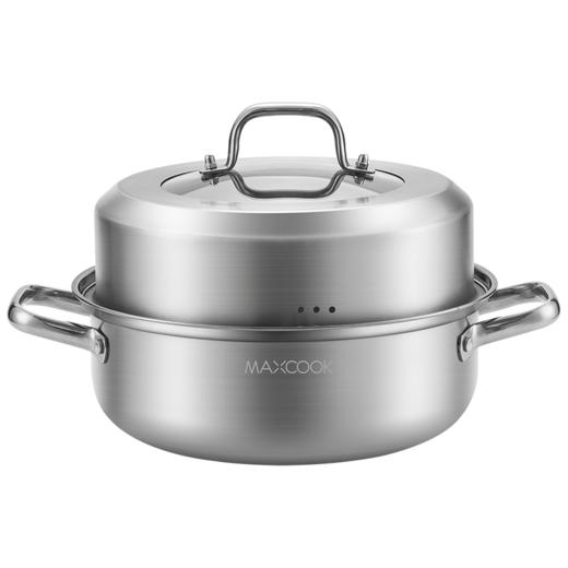 美厨雅致系列不锈钢蒸汤锅28cmMCDS-2561 商品图1