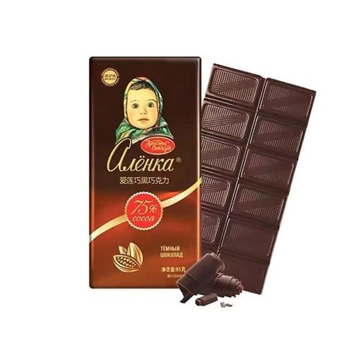 爱莲巧85g黑巧克力 商品图1