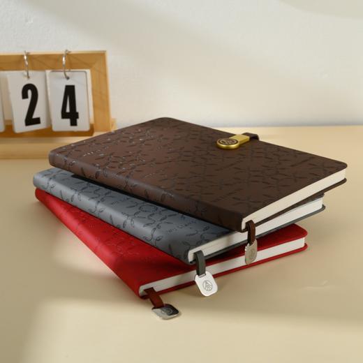 五粮文创-经典花纹笔记本 18k（硬抄）*1个 商品图1