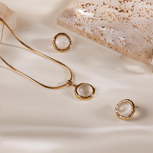 【江一燕&刘芳菲&万妮达同款】Garden of Eden 伊甸园系列 | 弗洛拉水晶系列套装（3件套） 商品图2