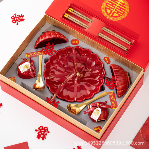 新婚礼物餐具碗筷套装 商品图6