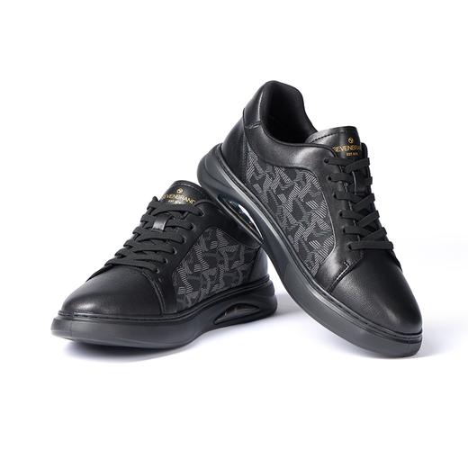 柒牌男士板鞋男秋季2024新款时尚百搭轻便舒适圆头低帮鞋休闲潮鞋	127X70060 商品图1