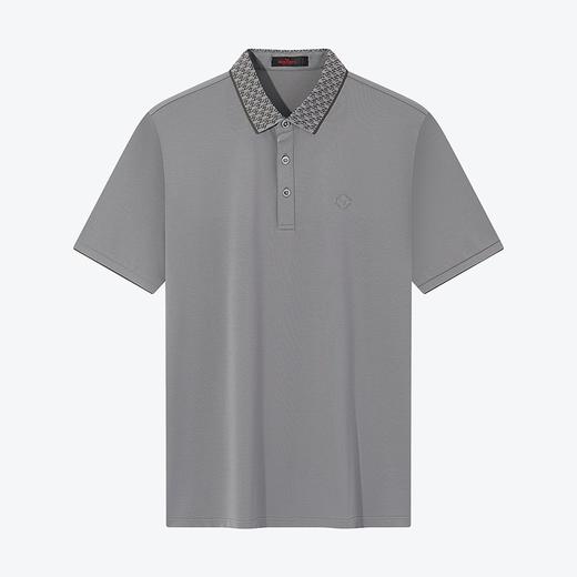 【不变形领】【5A抗菌2A防螨】柒牌polo衫短袖男2024夏季薄款时尚休闲翻领上衣	126T70570 商品图4