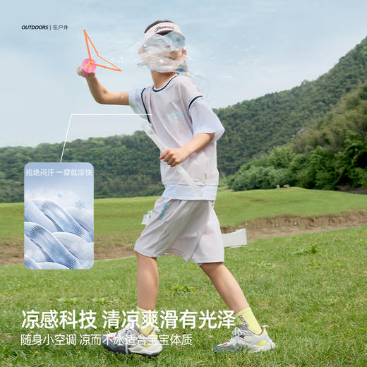 儿童美式运动防晒凉感套装 PXTZ2407 商品图1