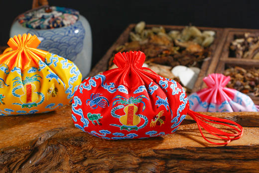 道医秘制中药香囊，驱蚊避虫！（颜色随机） 商品图4