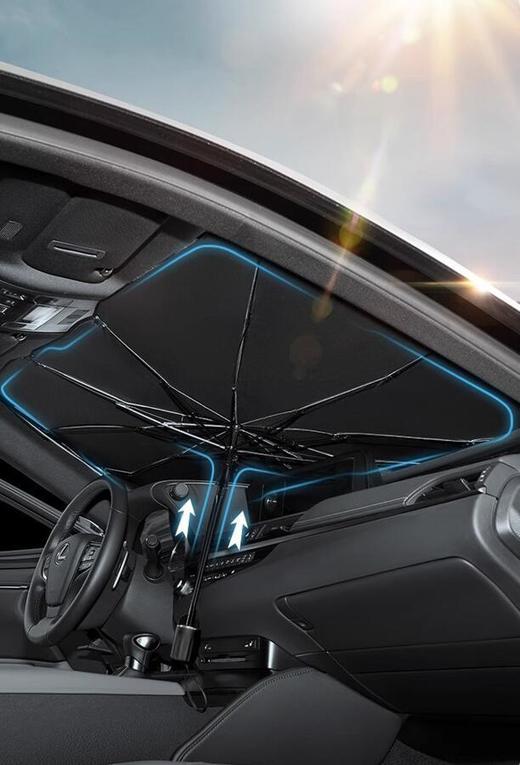 撤柜清仓！「CICIDO汽车前档遮阳伞1211」家乐福、易捷便利店在售品牌！ 正品授权❗️低至39.9元 ✅车品行业top1品牌 ✅天猫、京东车品排行TOP1 商品图4