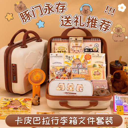 【六一儿童节！文具大礼包！】六一儿童节礼物！女孩男孩伴手礼礼品！皮巴拉文具套装！种类齐全！颜值拉满！给孩子一个快乐的六一！-ET02 商品图2