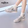 Safiya/索菲娅2024秋 芭蕾仙女风绸缎蝴蝶结透气百搭运动休闲鞋 SF43112017 商品缩略图9
