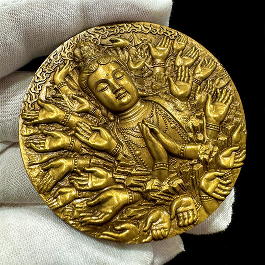 【沈阳造币】千手观音大铜章 商品图2