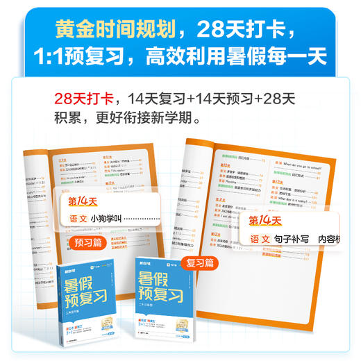 2024《暑假预复习》一套更前沿、更科学、更省力的暑假衔接产品 商品图2