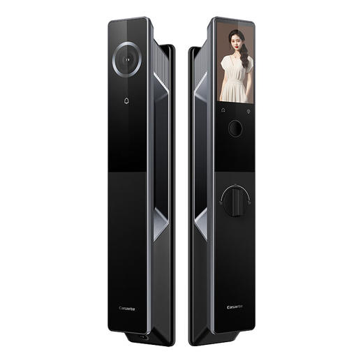 卡萨帝（Casarte）掌静脉人脸识别带可视猫眼密码锁入户门带摄像头指纹锁电子锁智能门锁CFA-X70-CAU1罗曼金 商品图0