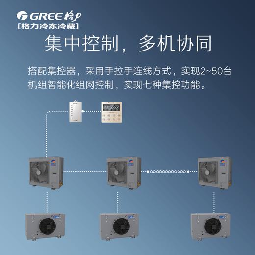 格力·低温系列热氟融霜制冷机组 3匹 GNJ-QFT3CD/NaRD1 顶(配GLF-D351R64F/A) 商品图5