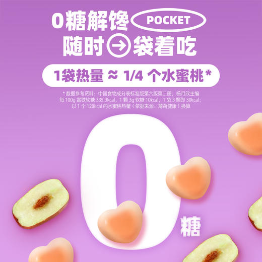 Swisse me富铁软糖枣香栀子白毫味 45粒装 商品图6