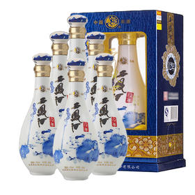 【单瓶128】2013年-2015年 西凤 青花传奇12年 凤香型白酒 45度 500mL单瓶 500ml*6整箱