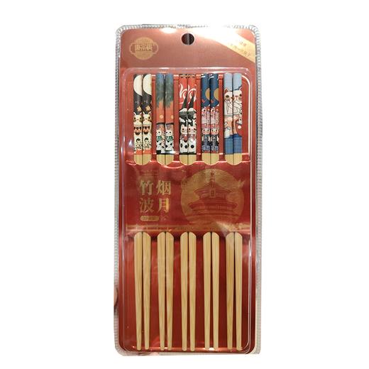 唐宗金玉招财竹筷 商品图0