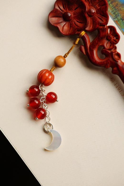 【青山特惠】小叶紫檀【桃夭】发簪 s50 商品图3