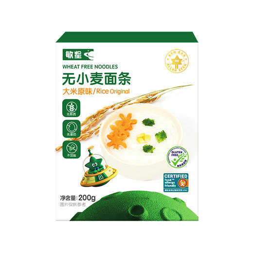本丁敏星无小麦面条大米原味200g 商品图0