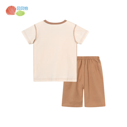 贝贝怡童装儿童家居服套装夏季男童空调服女宝宝睡衣舒适短袖夏装 商品图5