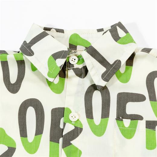 贝贝怡儿童套装衬衫2024夏装新款纯棉背心男童宝宝T恤短裤三件套 商品图4