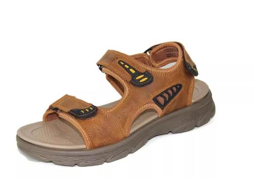 2023年夏13208068时尚磨砂皮舒适软底凉鞋防滑耐磨底休闲男鞋 商品图0