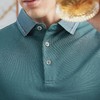 【高端系列】柒牌男士polo衫短袖夏季新款提花肌理度假风休闲上衣	126T70940 商品缩略图2