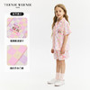 TeenieWeenie Kids小熊童装夏男女童纯棉混色宽松格纹套装TKYA246571N 商品缩略图2