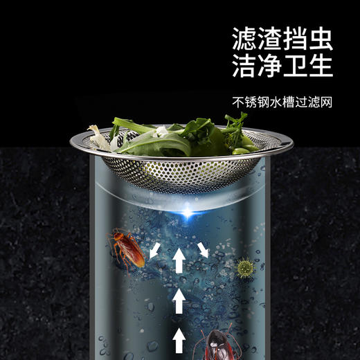 FaSoLa304不锈钢水槽过滤网厨房洗菜池洗碗池水池防堵通用过滤器 商品图0