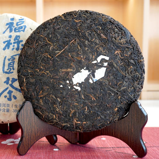 2007年邓时海福禄圆茶普洱生茶 甜柔 细腻 回甘好 邓老师经典代表福禄圆系列老生茶 干仓真品茶香 高性价比 商品图5