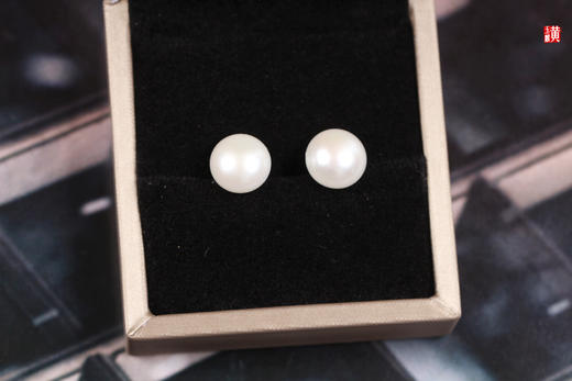 【知非】淡水珍珠耳钉 商品图6
