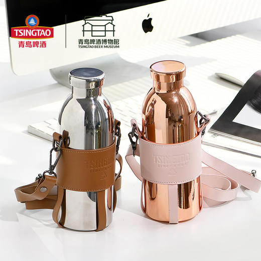 #新品#青岛啤酒博物馆 潮流轻奢时尚背带杯 商品图5